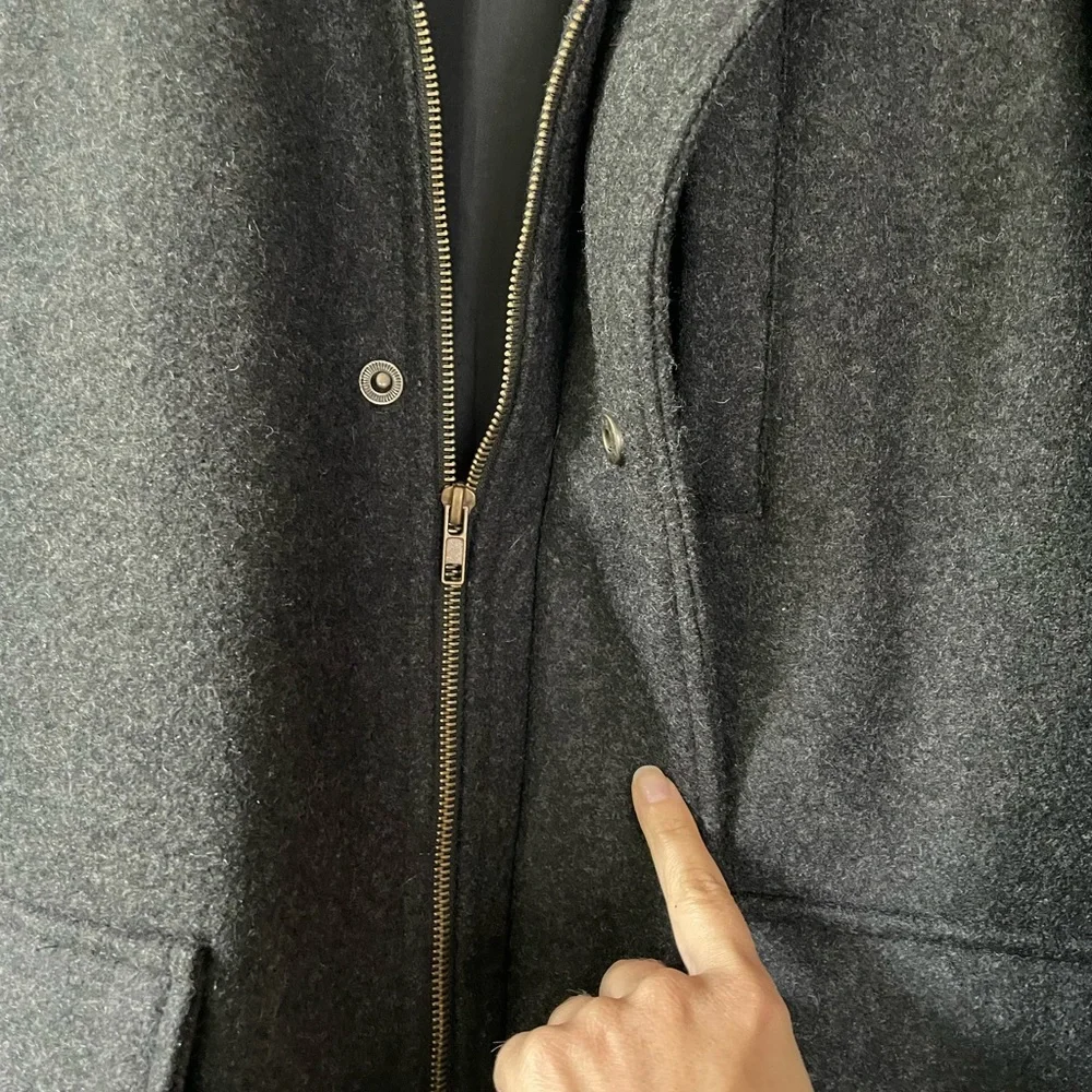 Haggar Generations wool blend coat